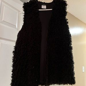 Cashmere feel vest